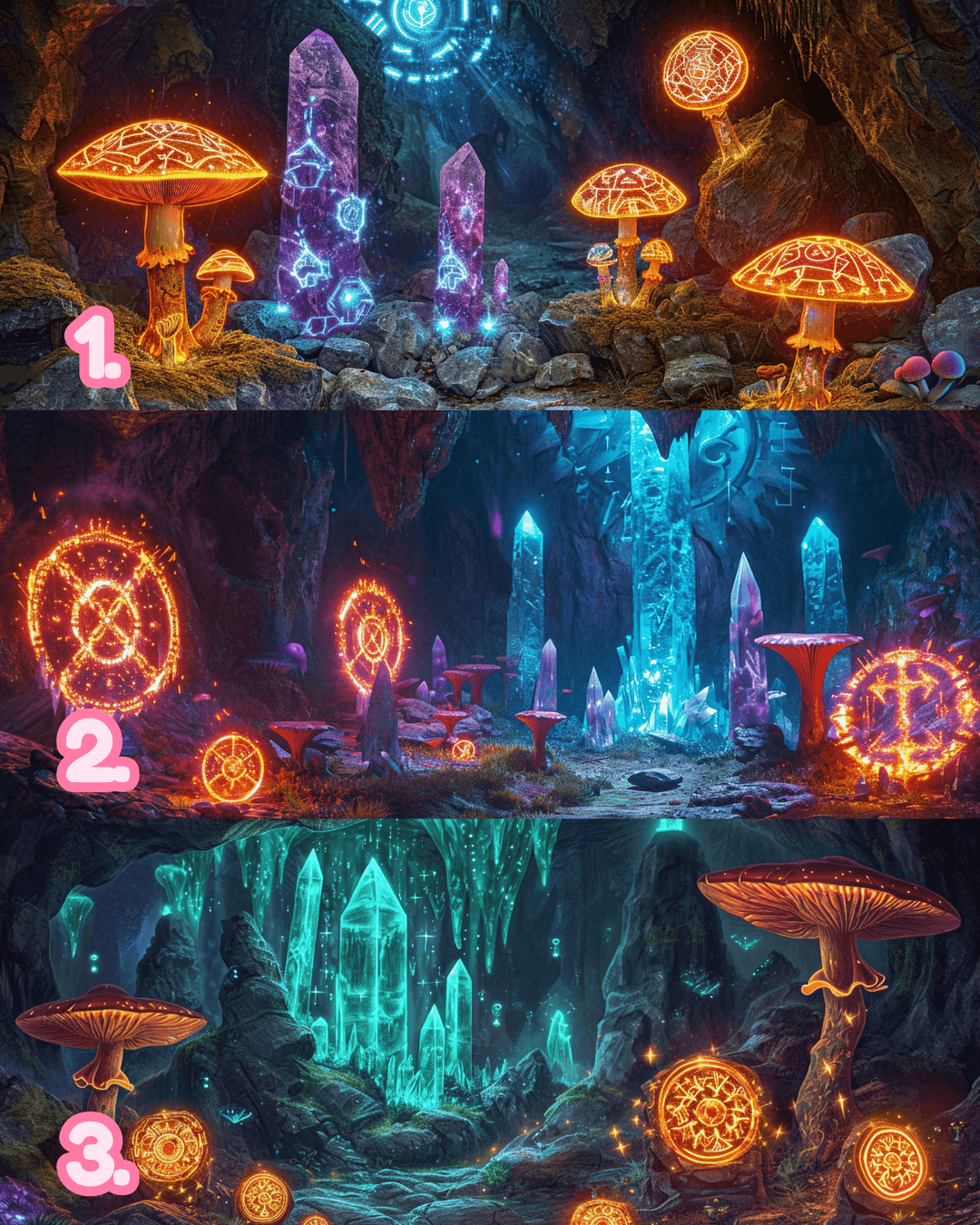 Галерея мода Фоны для главного меню Magic Rune Main Menu Screens #1